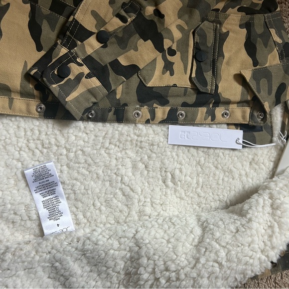 JOES’s Jeans NWT Camo Sherpa-Lined Jacket - Picture 4 of 4